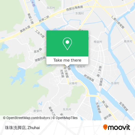 珠珠洗脚店 map