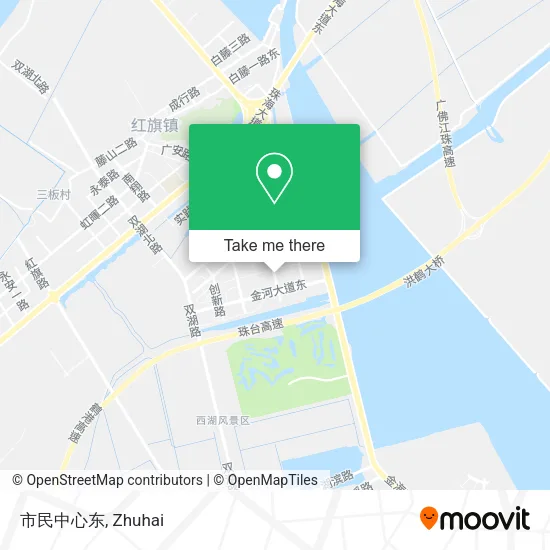 市民中心东 map