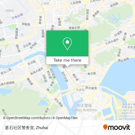 婆石社区警务室 map