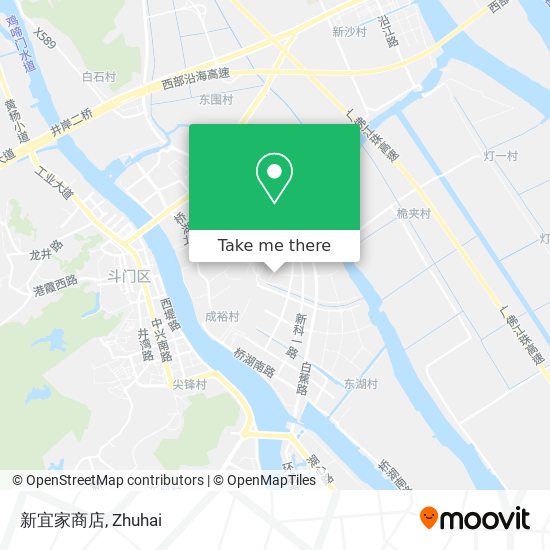 新宜家商店 map
