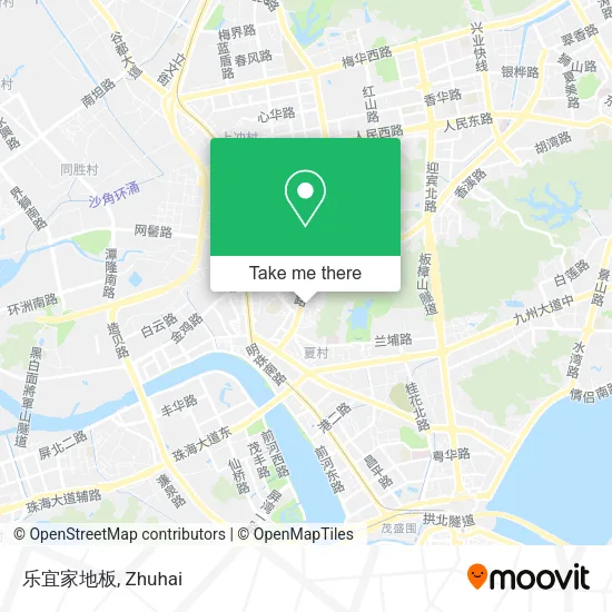 乐宜家地板 map