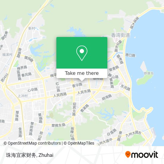 珠海宜家财务 map
