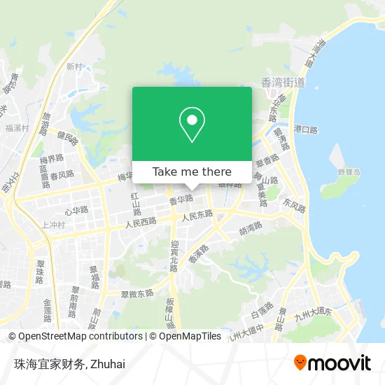 珠海宜家财务 map
