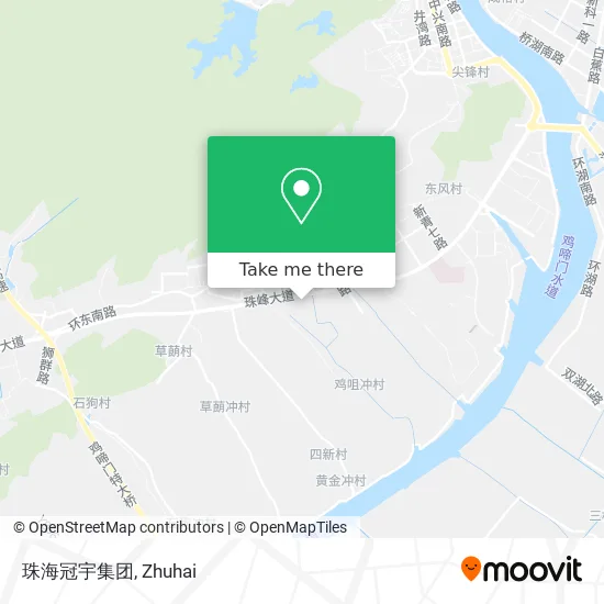 珠海冠宇集团 map