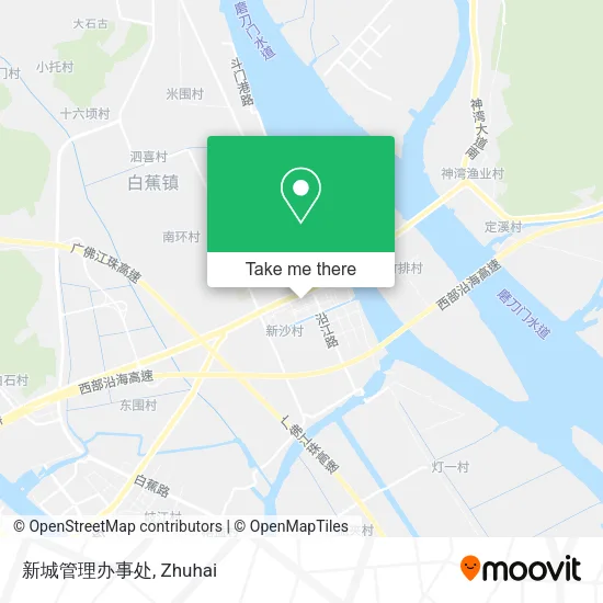 新城管理办事处 map