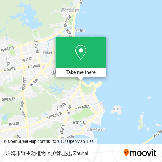 珠海市野生动植物保护管理处 map