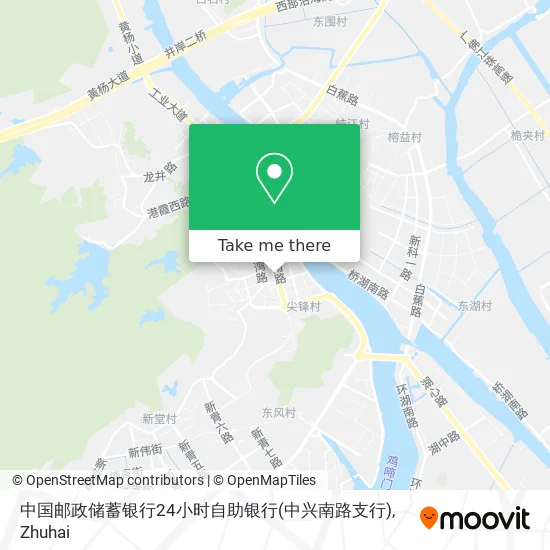 中国邮政储蓄银行24小时自助银行(中兴南路支行) map