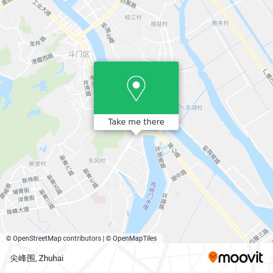 尖峰围 map