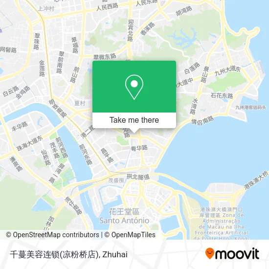 千蔓美容连锁(凉粉桥店) map