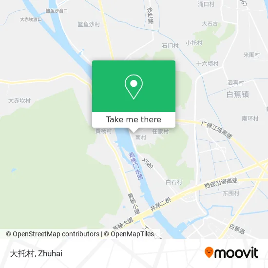 大托村 map