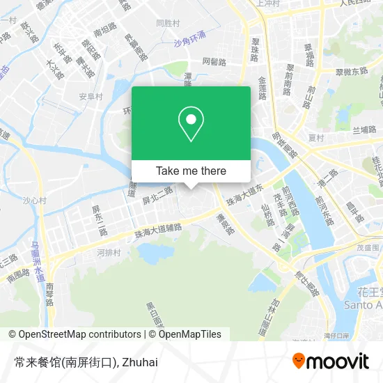 常来餐馆(南屏街口) map