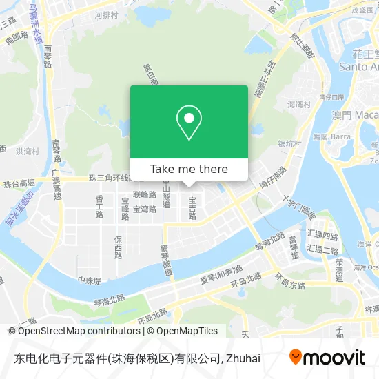 东电化电子元器件(珠海保税区)有限公司 map