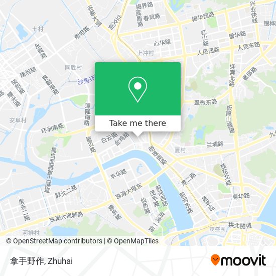 拿手野作 map