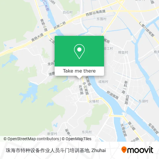 珠海市特种设备作业人员斗门培训基地 map