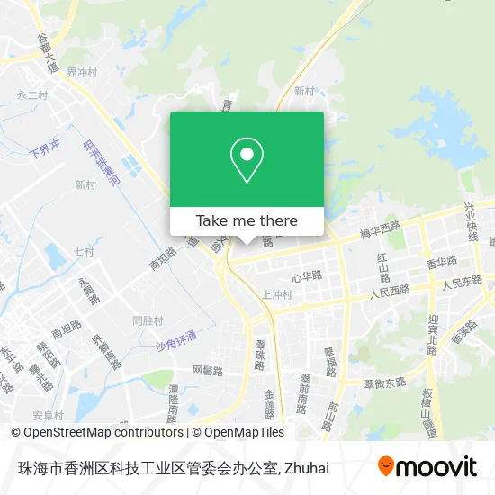 珠海市香洲区科技工业区管委会办公室 map
