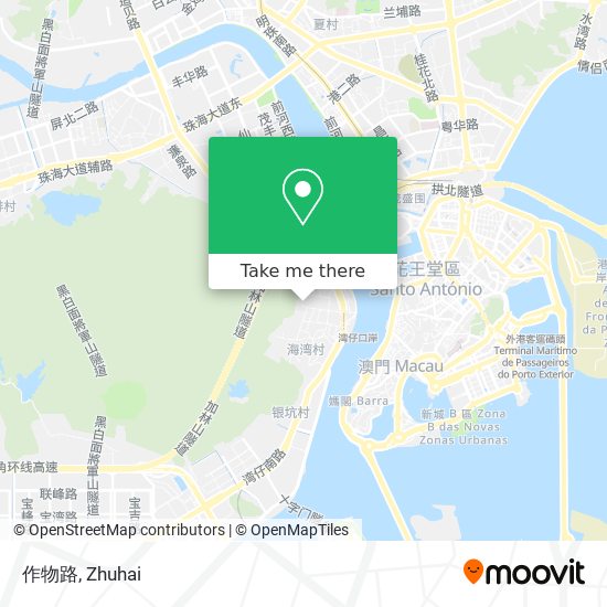 作物路 map