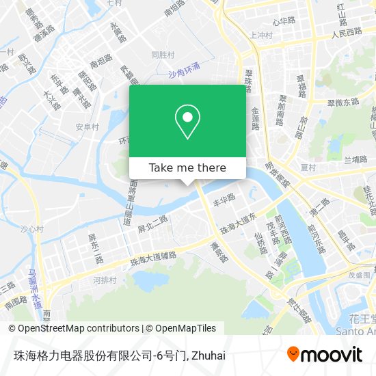 珠海格力电器股份有限公司-6号门 map