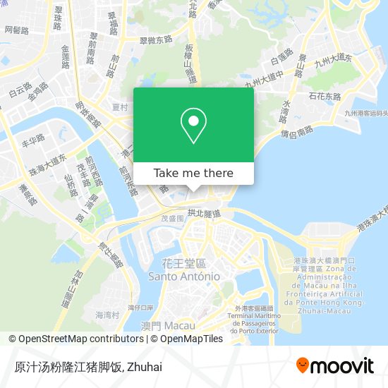 原汁汤粉隆江猪脚饭 map