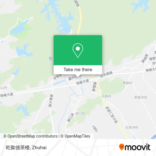 乾聚德茶楼 map