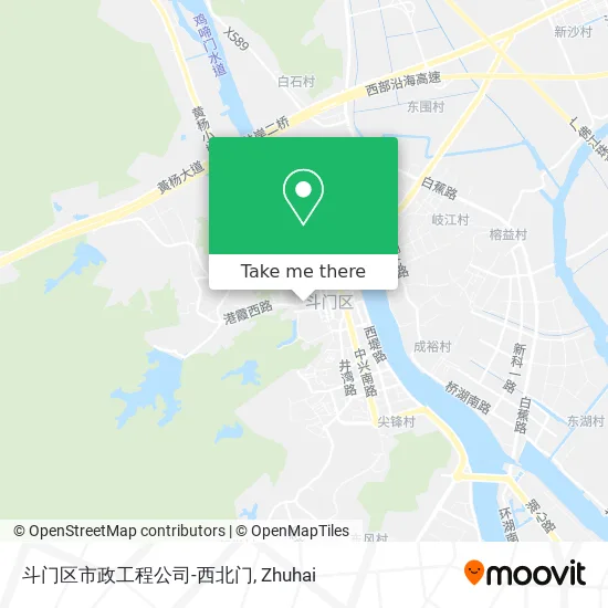 斗门区市政工程公司-西北门 map