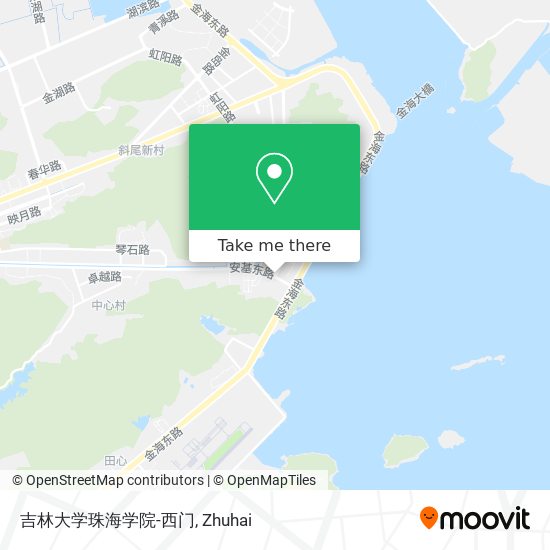 吉林大学珠海学院-西门 map