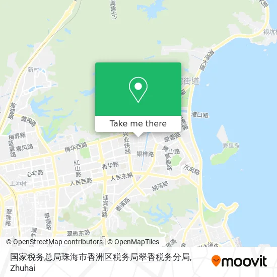 国家税务总局珠海市香洲区税务局翠香税务分局 map