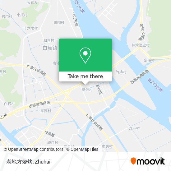 老地方烧烤 map