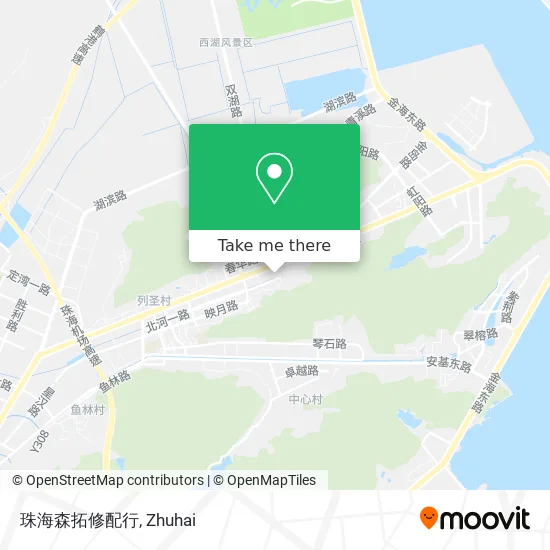 珠海森拓修配行 map