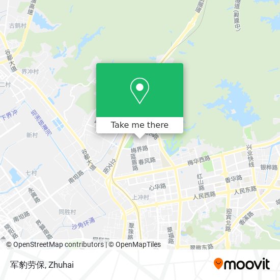 军豹劳保 map