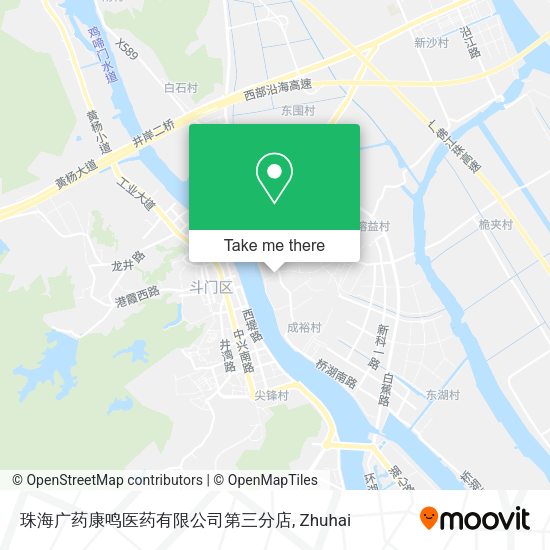 珠海广药康鸣医药有限公司第三分店 map