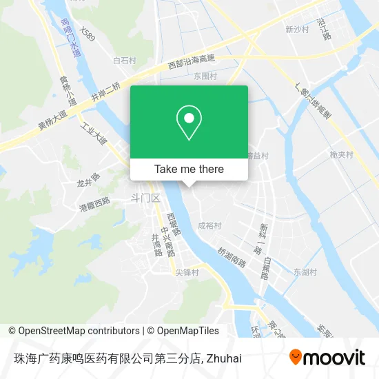 珠海广药康鸣医药有限公司第三分店 map