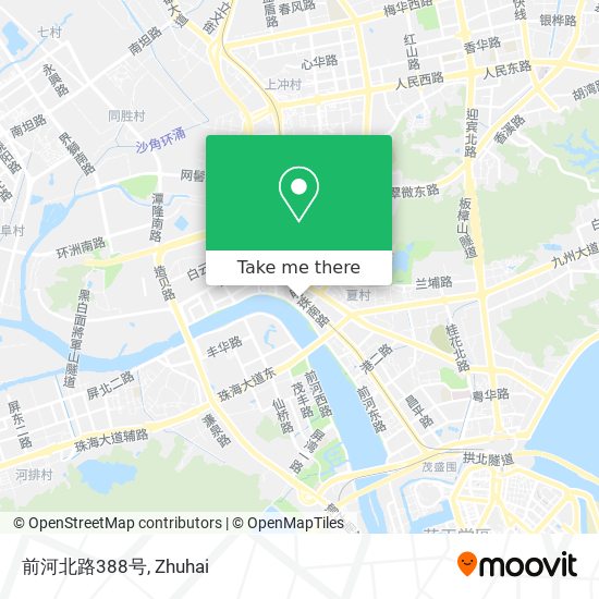前河北路388号 map