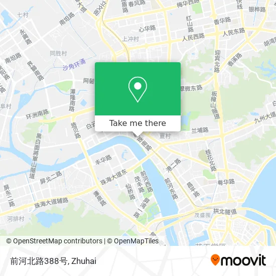 前河北路388号 map