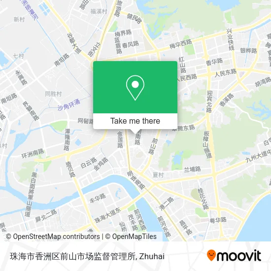 珠海市香洲区前山市场监督管理所 map