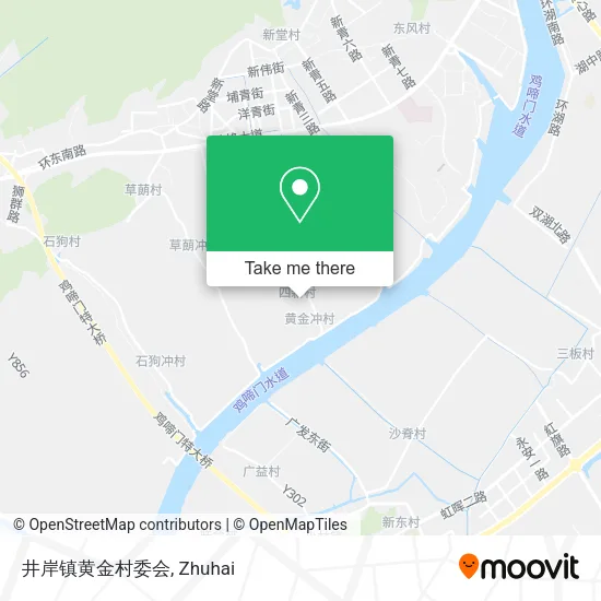 井岸镇黄金村委会 map