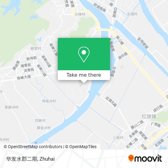 华发水郡二期 map