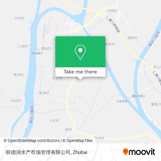 联德润水产市场管理有限公司 map