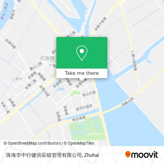 珠海市中行健供应链管理有限公司 map