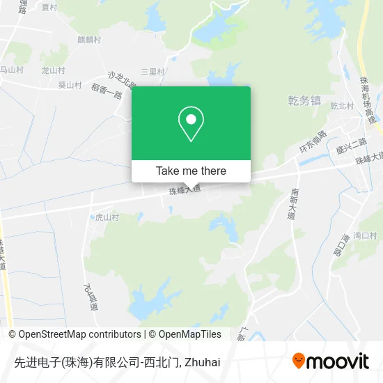 先进电子(珠海)有限公司-西北门 map
