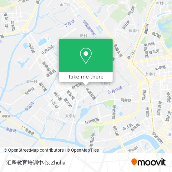 汇翠教育培训中心 map
