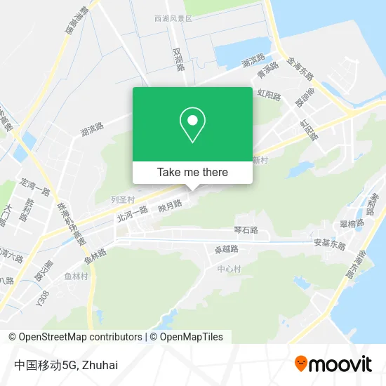 中国移动5G map