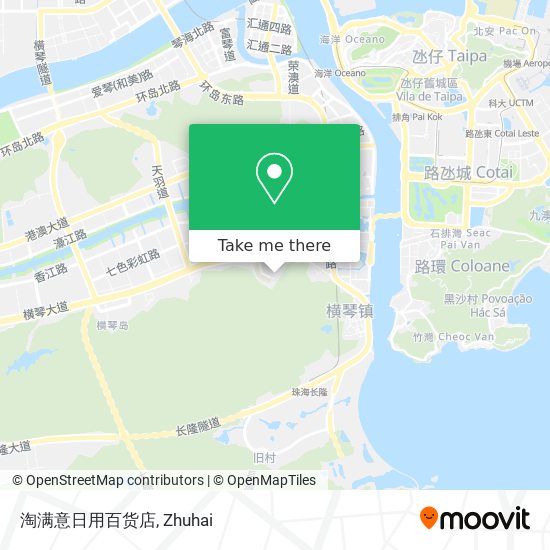 淘满意日用百货店 map