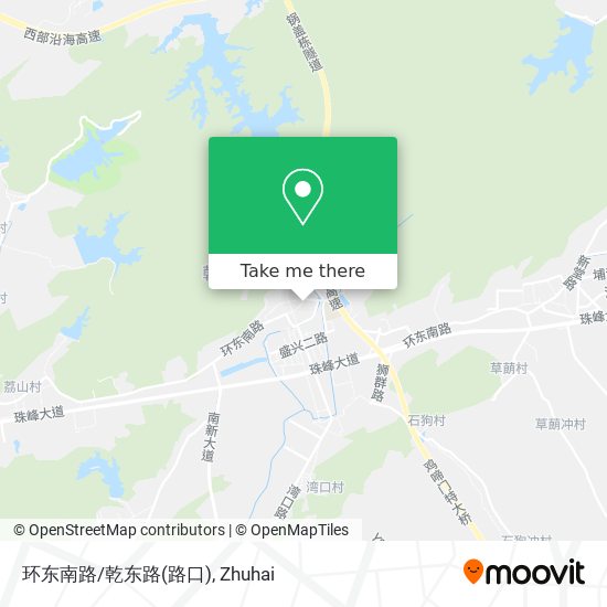 环东南路/乾东路(路口) map