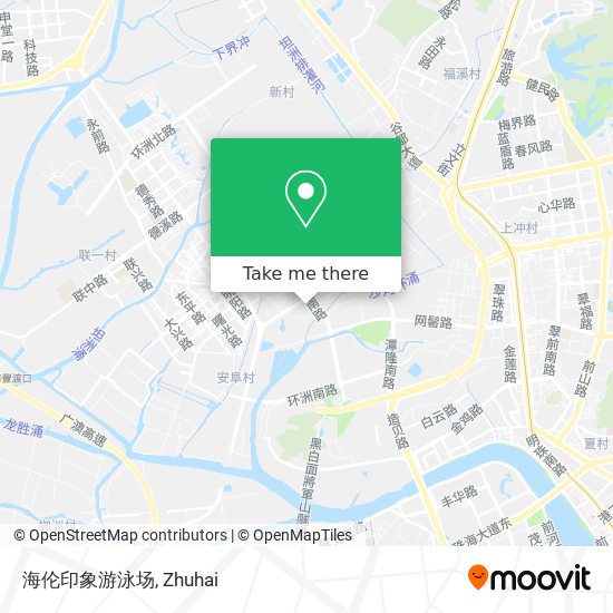 海伦印象游泳场 map