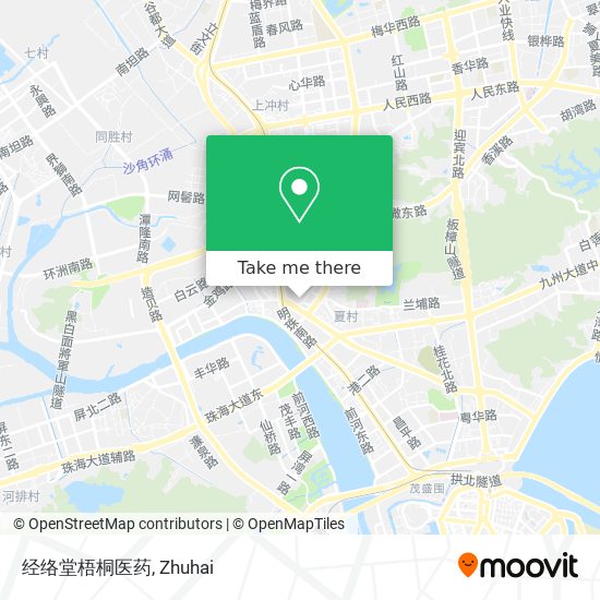 经络堂梧桐医药 map