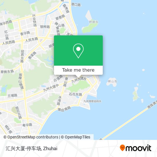 汇兴大厦-停车场 map