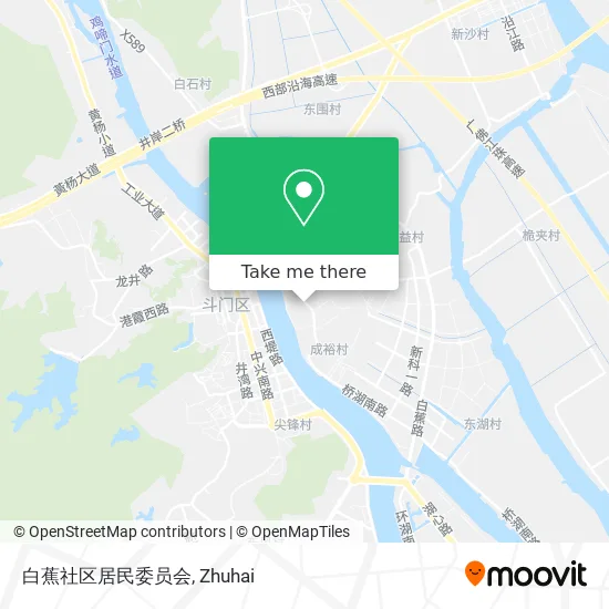 白蕉社区居民委员会 map