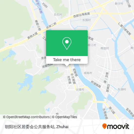 朝阳社区居委会公共服务站 map