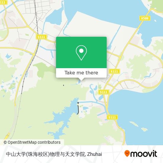 中山大学(珠海校区)物理与天文学院 map