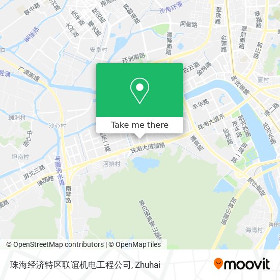 珠海经济特区联谊机电工程公司 map